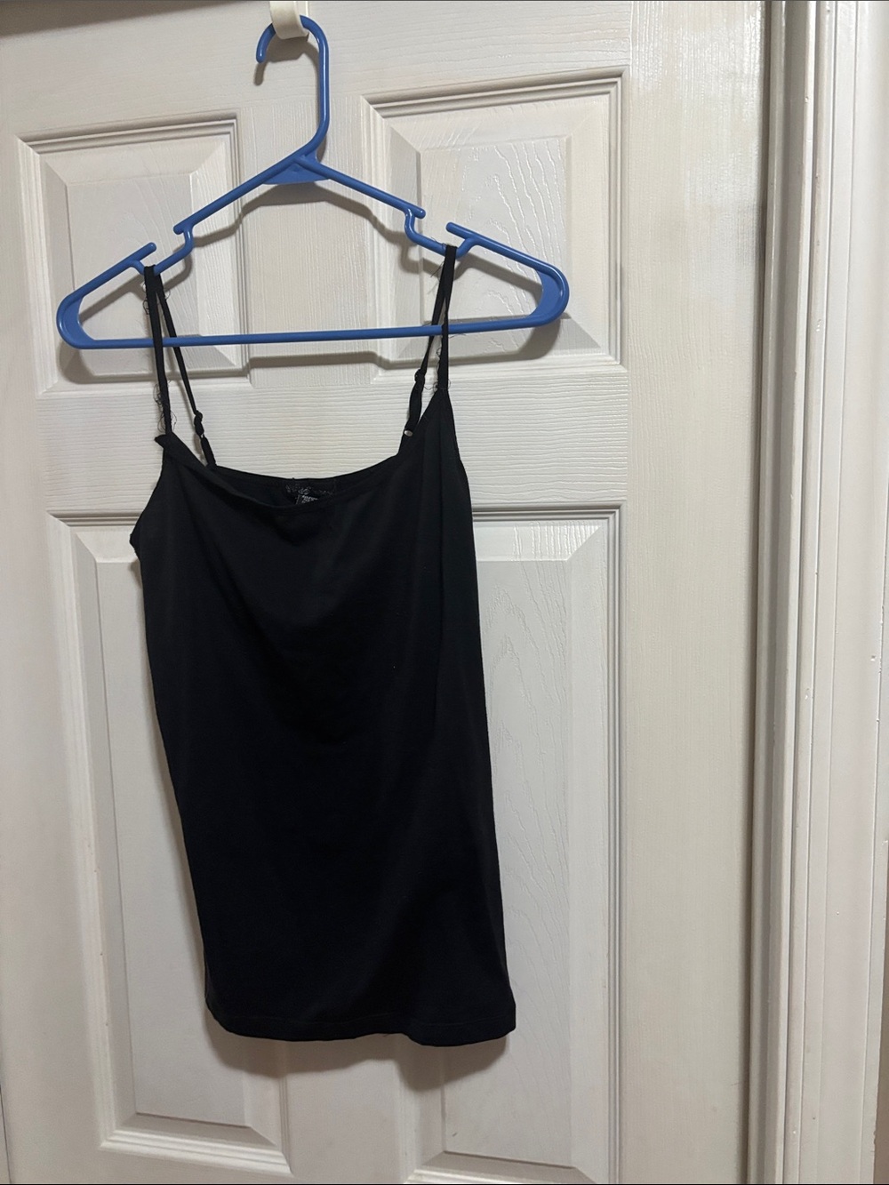 Black Women's Spaghetti Strap Tank Top